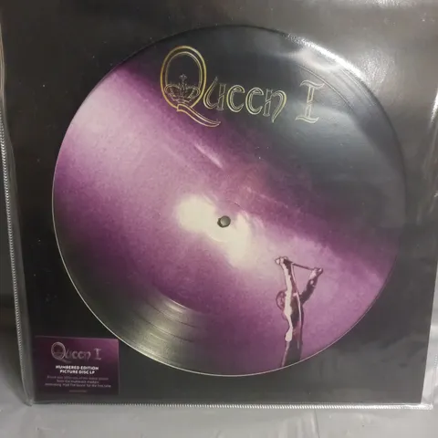 QUEEN 1 NUMBERED EDITION PICTURE DISC LP