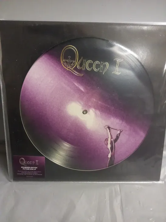 QUEEN 1 NUMBERED EDITION PICTURE DISC LP