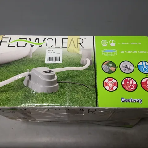 BOXED FLOW CLEAR POOL HEATER