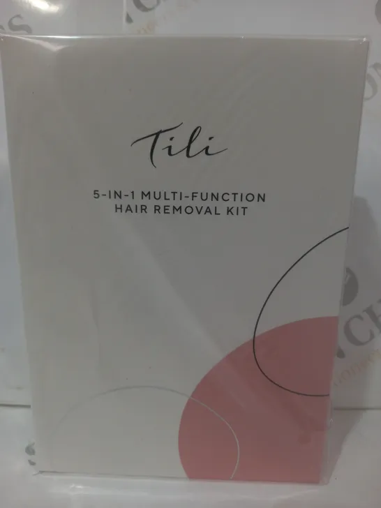 BOXED TILI 5-IN-1 MULTI FUNCTIONAL HAIR REMOVAL KIT IN PINK