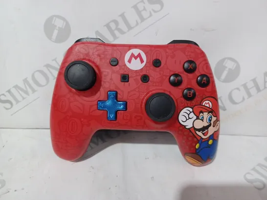 POWER A 1506261-02 SUPER MARIO THEMED GAME CONTROLLER