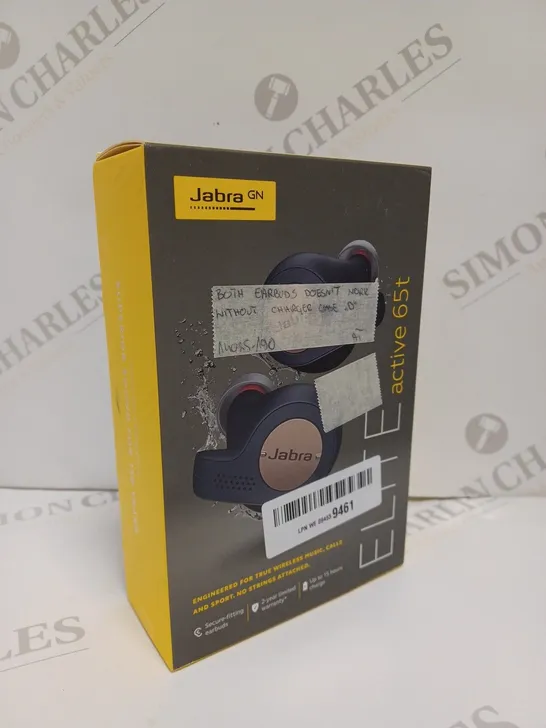 BOXED JABRA ELITE ACTIVE 65T EARBUDS