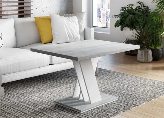 ABDO MASIV TABLE TOP WHITE/GREY