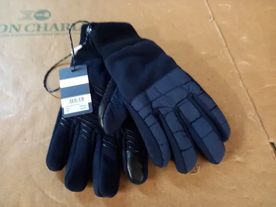 CREW CLOTHING NAVY OSCAR GLOVES