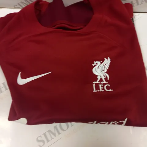 NIKE RED LFC JUNIOR SIZE XS SHIRT 