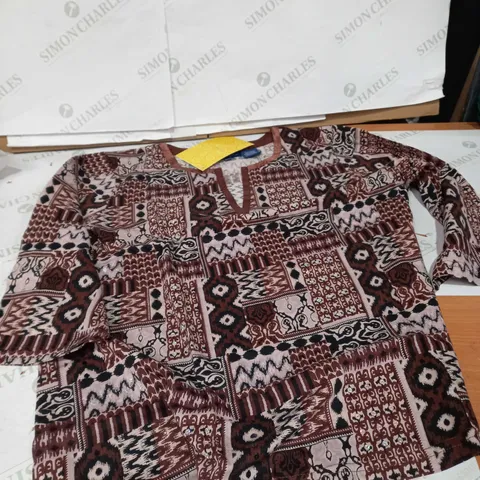 ARTSCAPE COTTON PATTERNED TOP SIZE 2XL