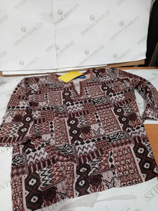 ARTSCAPE COTTON PATTERNED TOP SIZE 2XL