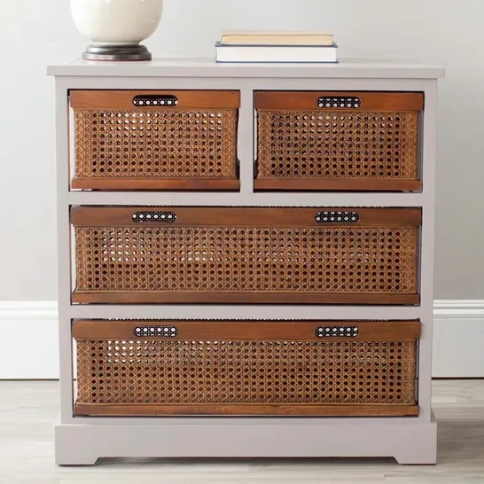 BOXED CHARA 4 DRAWER CHEST