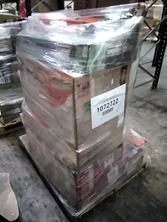 PALLET OF APPROXIMATELY 21 UNPROCESSED RAW RETURN HOUSEHOLD AND ELECTRICAL GOODS TO INCLUDE;