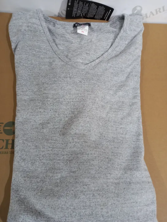 KIM AND CO GREY TUNIC XL