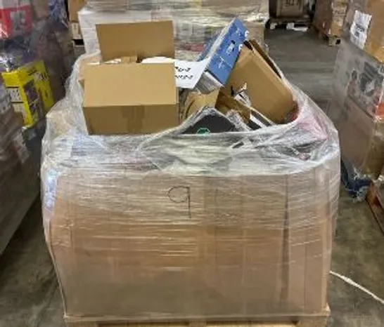 PALLET OF APPROXIMATELY 71 UNPROCESSED RAW RETURN HOUSEHOLD AND ELECTRICAL GOODS TO INCLUDE;