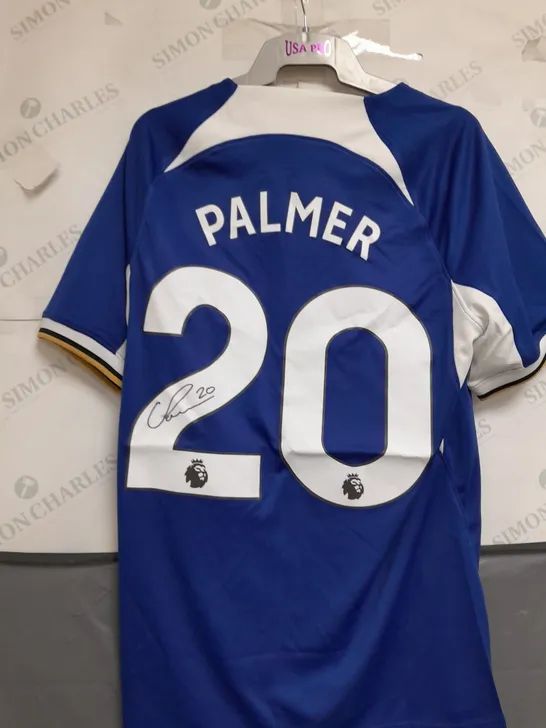 SIGNED COLE PALMER CHELSEA FC 24/25 HOME SHIRT SIZE S 