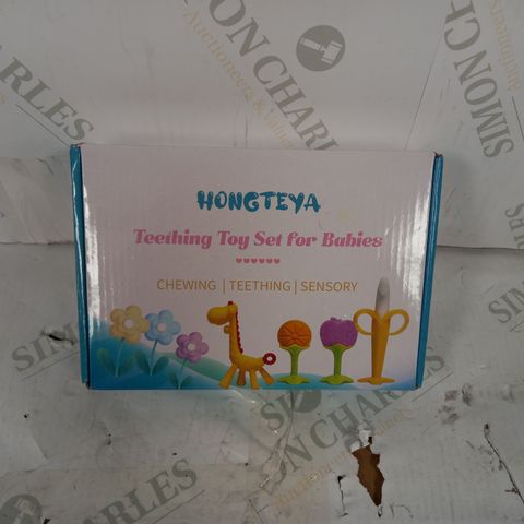 HONGTEYA TEETHING TOY SET FOR BABIES