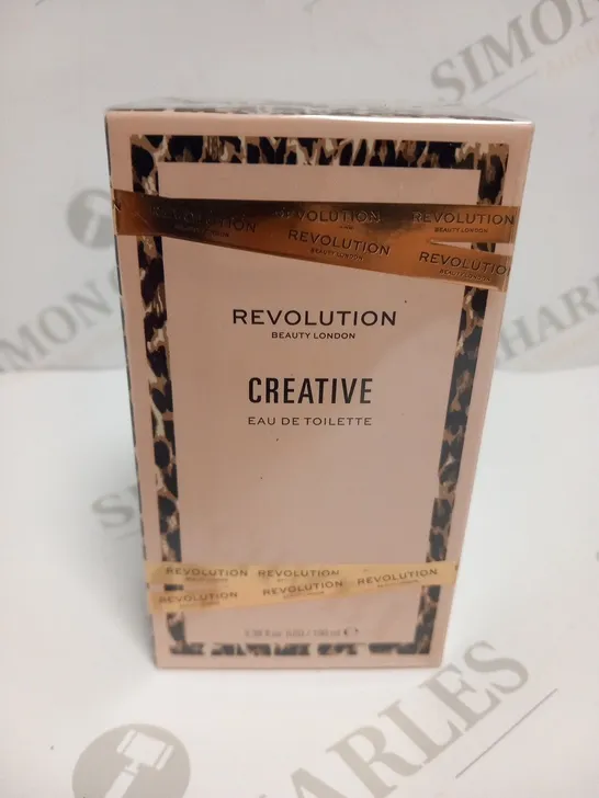 BOXED AND SEALED REVOLUTION CREATIVE EAU DE TOILETTE 100ML