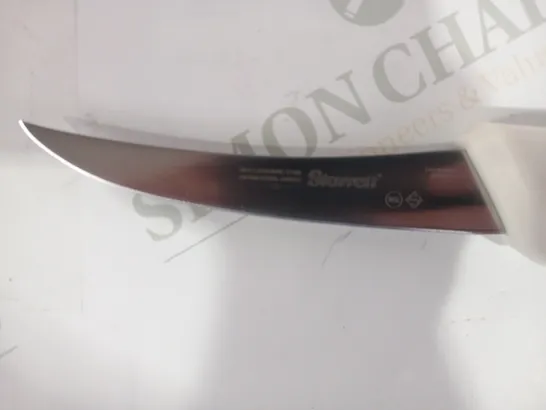 APPROXIMATELY 5 STARRETT BUTCHER KNIFE DEBONING WITH CURVED NARROW LENGTH BKW106-5