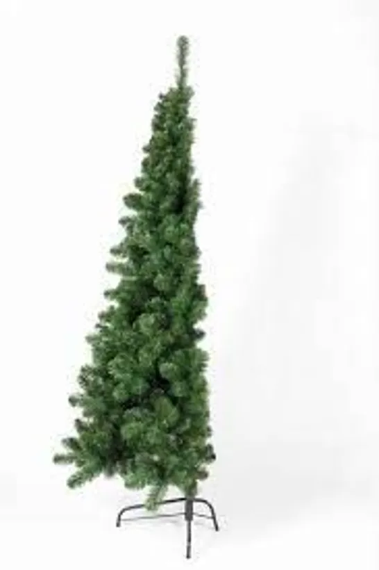 BOXED 6FT SPACE SAVING HALF TREE - COLLECTION ONLY RRP £49.99