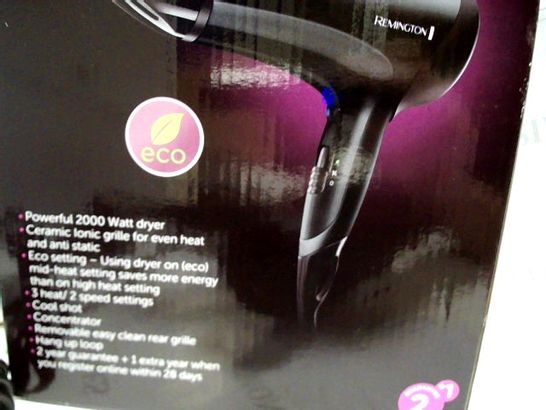 BOXED REMINGTON POWER DRY 2000 HAIRDRYER