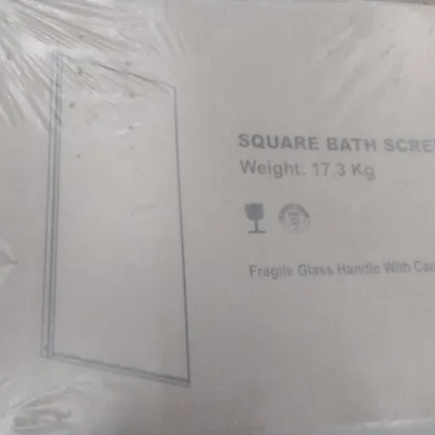 BOXED DESIGNER SQUARE BATH SCREEN