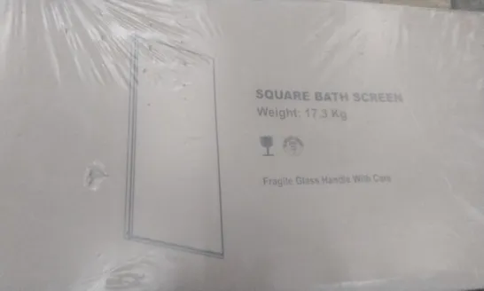 BOXED DESIGNER SQUARE BATH SCREEN