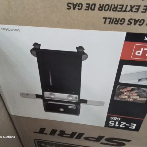 BOXED WEBER SPIRIT E-215 GBS GAS BBQ BLACK