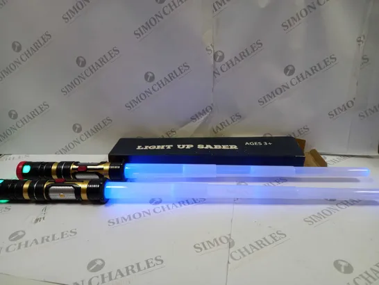 BOXED LIGHT UP SABERS X2 