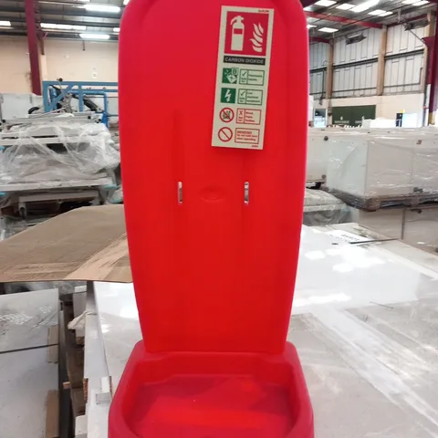 PALLET OF APPROXIMATELY 12 FIRE EXTINGUISHER TROLLEYS FA-075