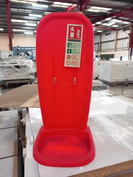 PALLET OF APPROXIMATELY 12 FIRE EXTINGUISHER TROLLEYS FA-075