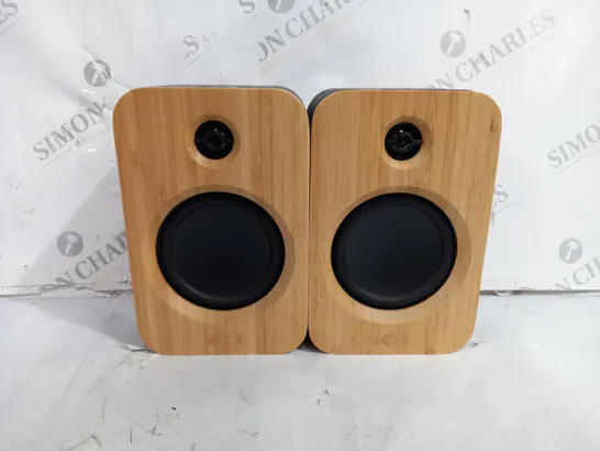 HOUSE OF MARLEY GET TOGETHER DUO SPEAKERS BLUETOOTH, BOOKSHELF STYLE