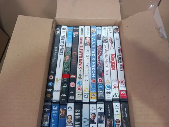 LOT OF ASSORTED 33 DVDS