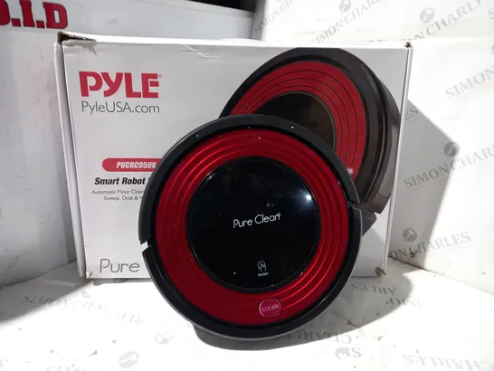 BOXED PYLE SMART ROBOT VACUUM PUCRC95UK