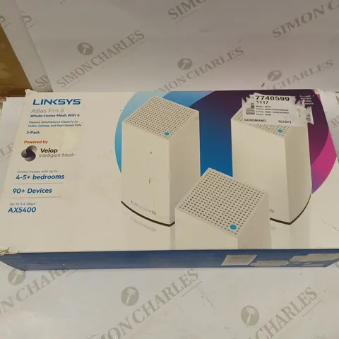 LINKSYS ATLAS PRO 6 WHOLE-HOME MESH WIFI 6 