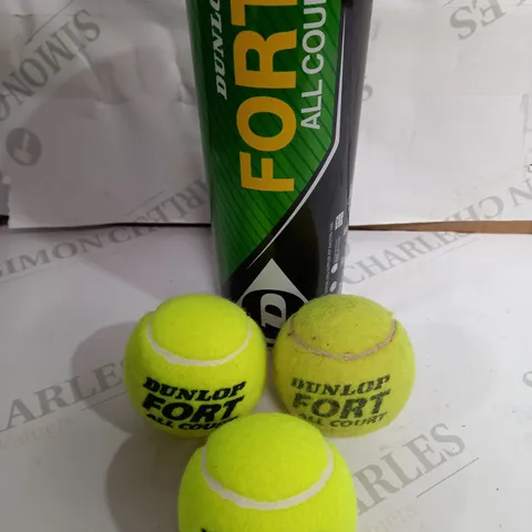 DUNLOP FORT ALL COURT TENNIS BALLS