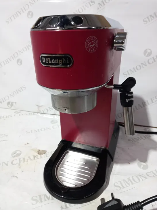 DELONGHI DEDICA STYLE ESPRESSO AND CAPPUCCINO COFFEE MAKER