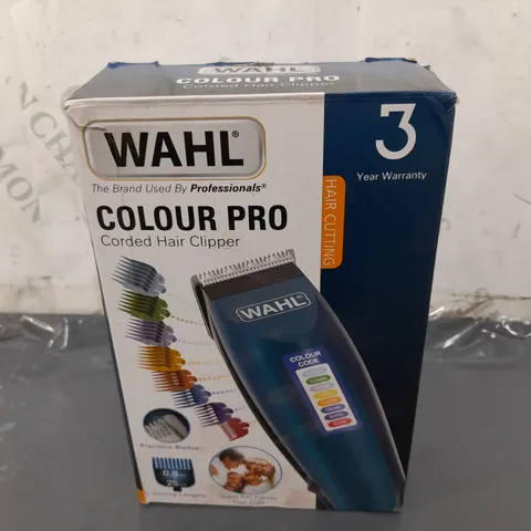 BOXED WAHL COLOUR PRO HAIR CLIPPER