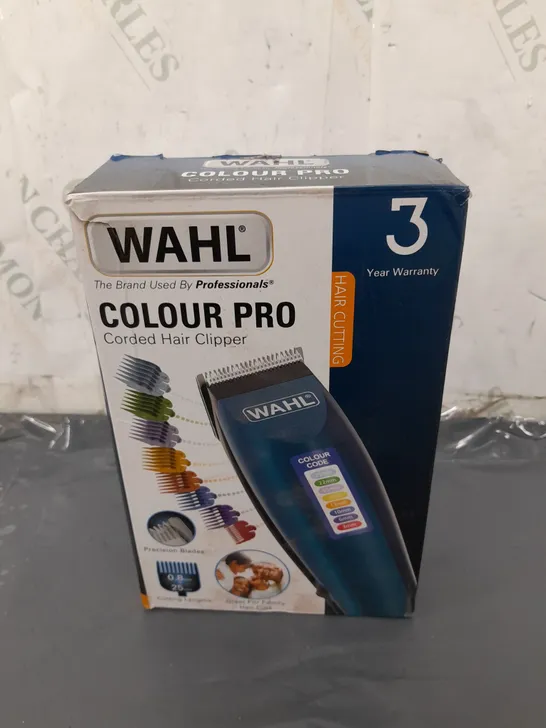 BOXED WAHL COLOUR PRO HAIR CLIPPER