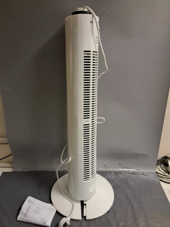 WHITE 32" TOWER FAN