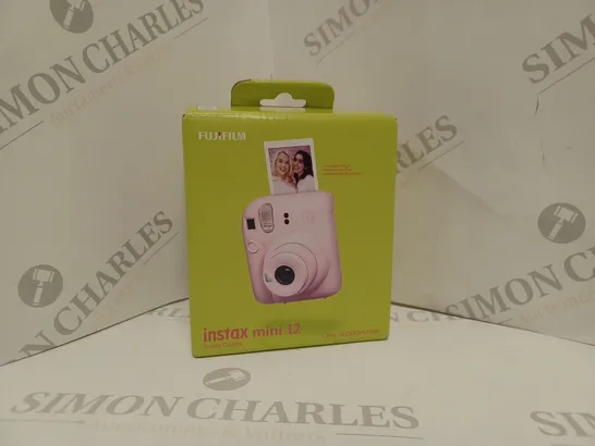 BOXED FUJIFILM INSTANT MINI 12 INSTANT CAMERA RRP £79.99