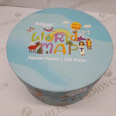 BRAND NEW BOXED BOPPI WORLD MAP JIGSAW PUZZLE