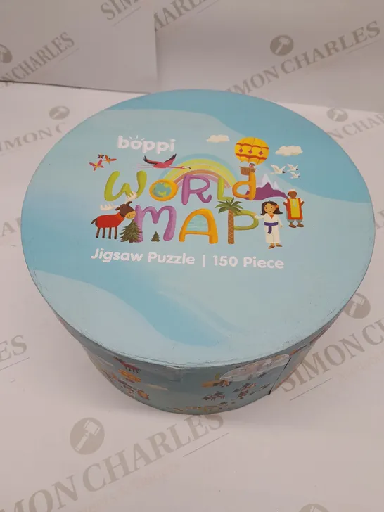 BRAND NEW BOXED BOPPI WORLD MAP JIGSAW PUZZLE