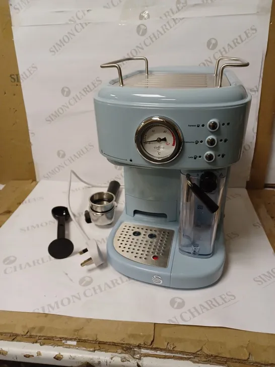 SWAN RETRO ESPRESSO COFFEE MACHINE 