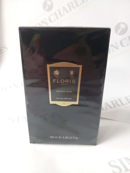 BOXED AND SEALED FLORIS LONDON HONEY OUD EAU DE PARFUM 100ML