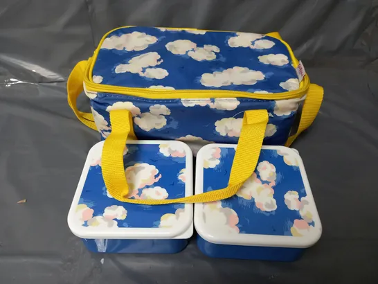 CATH KIDSTON CLOUD LUNCH BOX WITH TUPPERWARES