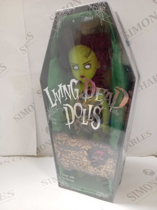 BOXED AND SEALED LIVING DEAD DOLLS - ENVY (15+)