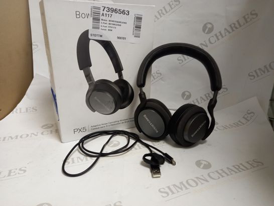 BOXED BOWERS & WILKINS PX5 ADAPTIVE NOISE CANCELLING WIRELESS HEADPHONES
