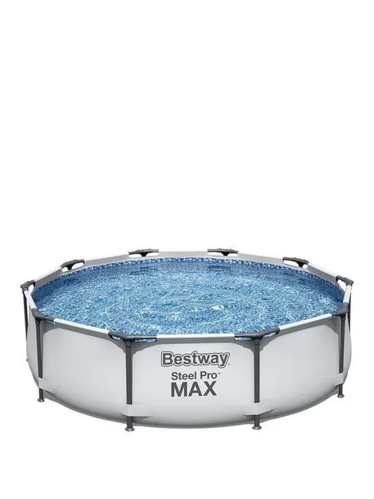 BOXED BESTWAY 10FT STEEL PRO MAX POOL RRP £169