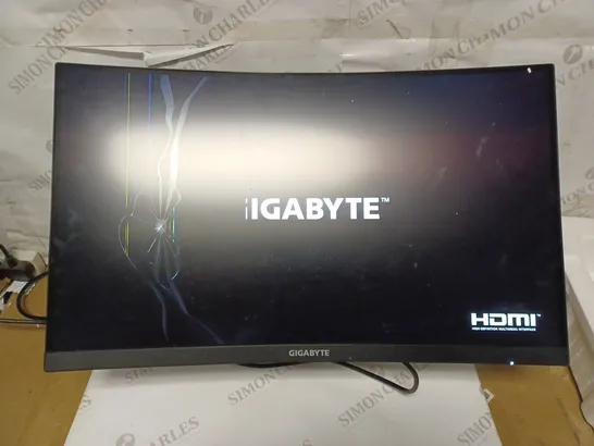 GIGABYTE G27QC-A 27 INCH CURVED VA 1440P 165 HZ GAMING MONITOR [COLLECTION ONLY]