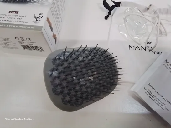 BOXED MANTA PULSE FLEXIBLE HAIRBRUSH