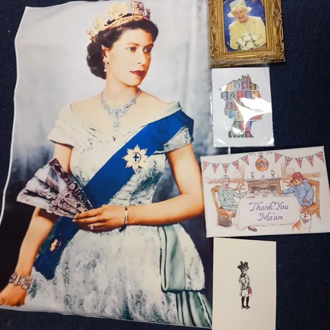 5 ASSORTED ROYAL INSPIRED ART WORKS