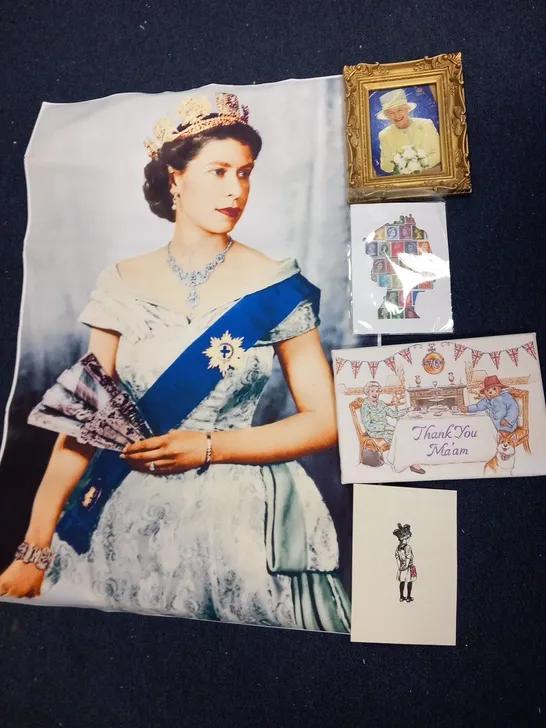 5 ASSORTED ROYAL INSPIRED ART WORKS