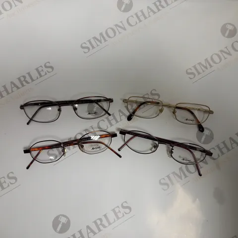 APPROXIMATELY 10 ASSORTED DE RIGO STING GLASSES TO INCLUDE MODELS 4314, 4322, 4313, 4403 ETC. 